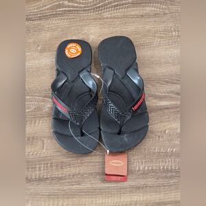NWT Havaianas Men's Power 2.0 Flip Flops Black US Size 9/10